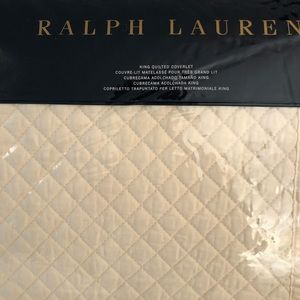 Ralph Lauren Home King bedding ensemble.